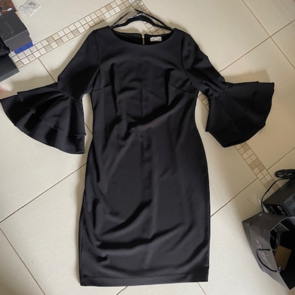 Calvin Klein Black Dress 121 EUC